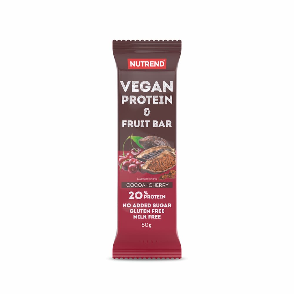 Encas Protéinés Nutrend Vegan Protein & Fruit Bar