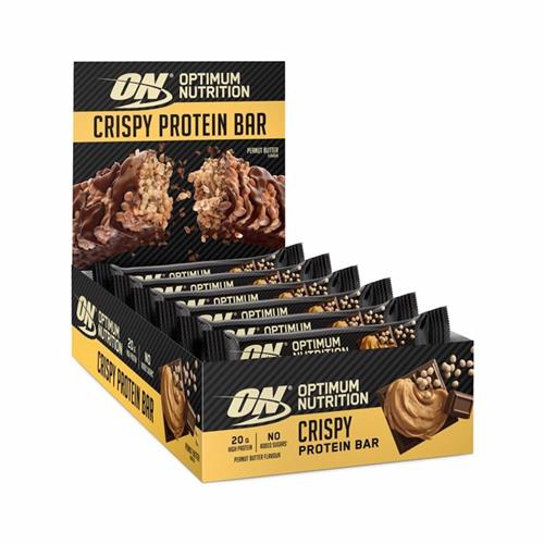 Barres protéinées Optimum nutrition Protein Crisp Bar