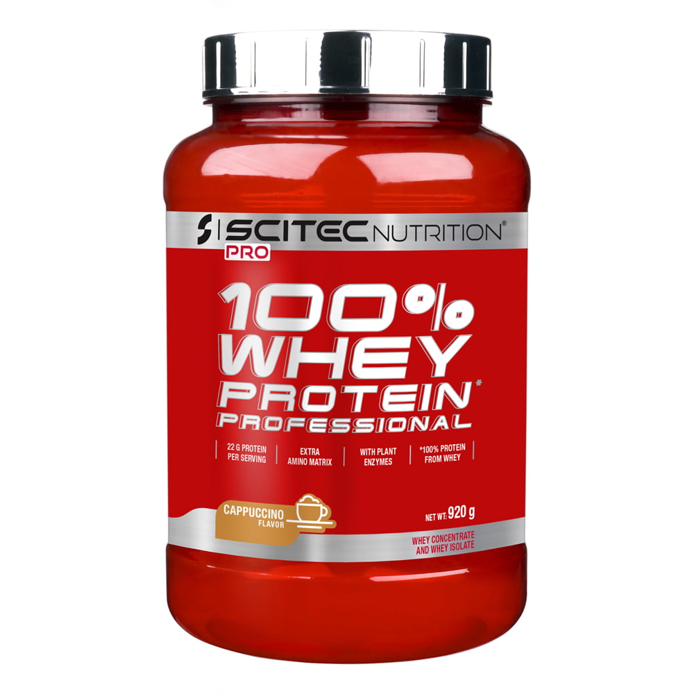Protéines 100 Whey Protein Professional SCITEC NUTRITION Cappuccino