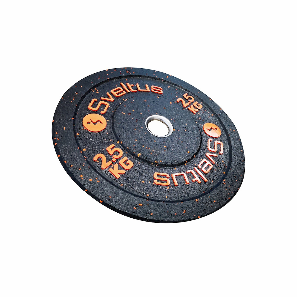 Disque Olympique - Diamètre 51mm Disque olympique bumper 2.5 kg Sveltus - FitnessBoutique