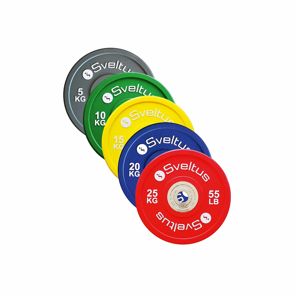 Disque Olympique - Diamètre 51mm Disque olympique compétition - 5 kg Sveltus - FitnessBoutique
