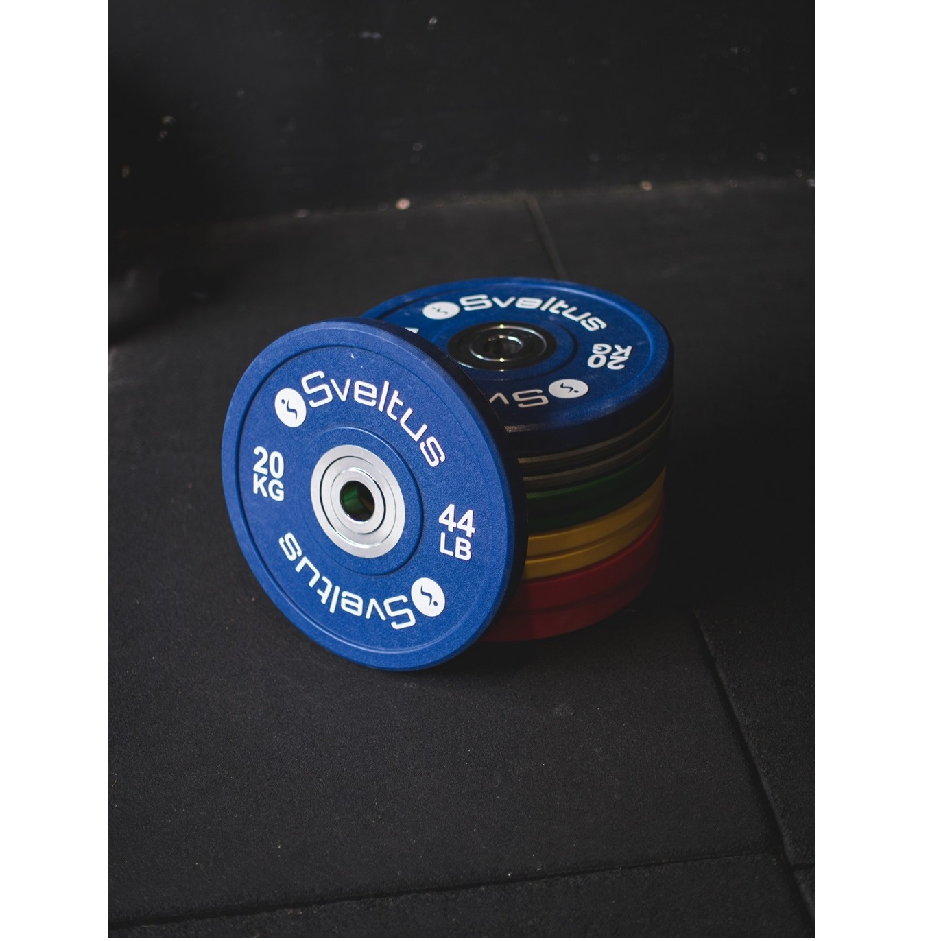 Disque Olympique - Diamètre 51mm Disque olympique compétition - 20 kg Sveltus - FitnessBoutique