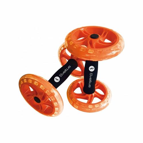 Roues Abdominales Sveltus Double AB wheel orange x2