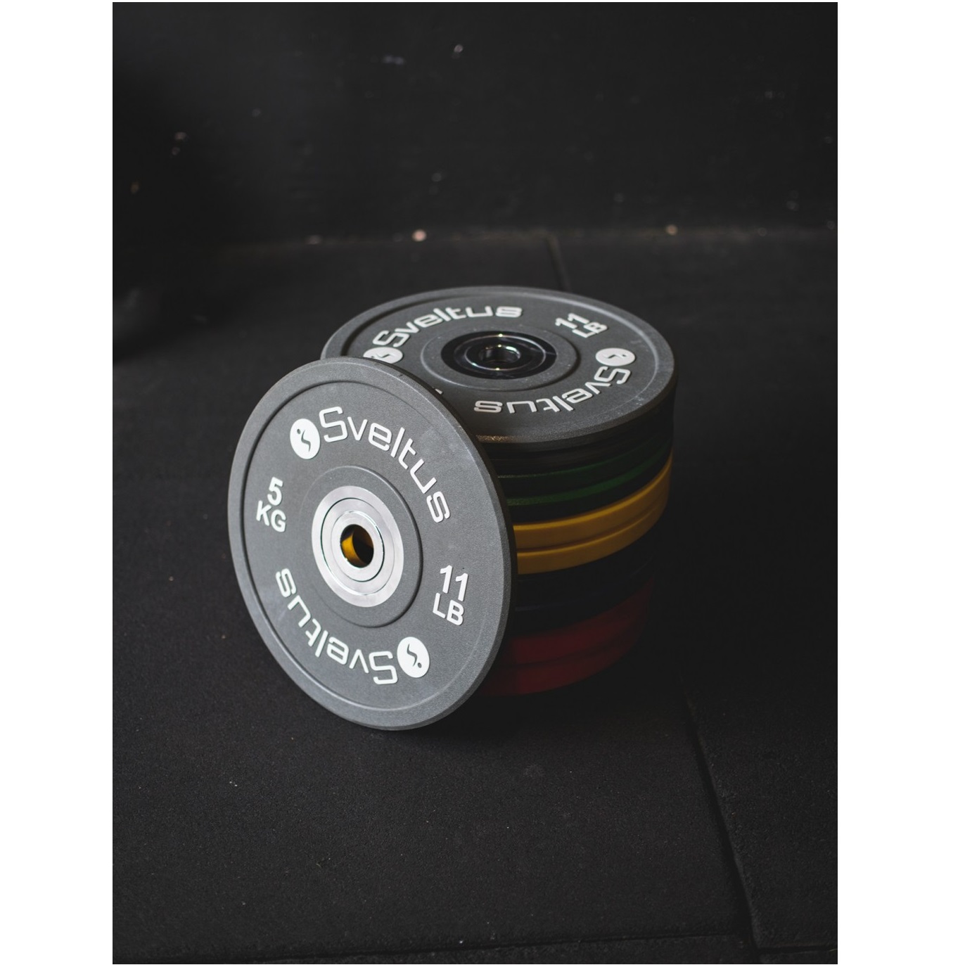 Disque Olympique - Diamètre 51mm PACK Disques Olympiques 5/10 kg Sveltus - FitnessBoutique