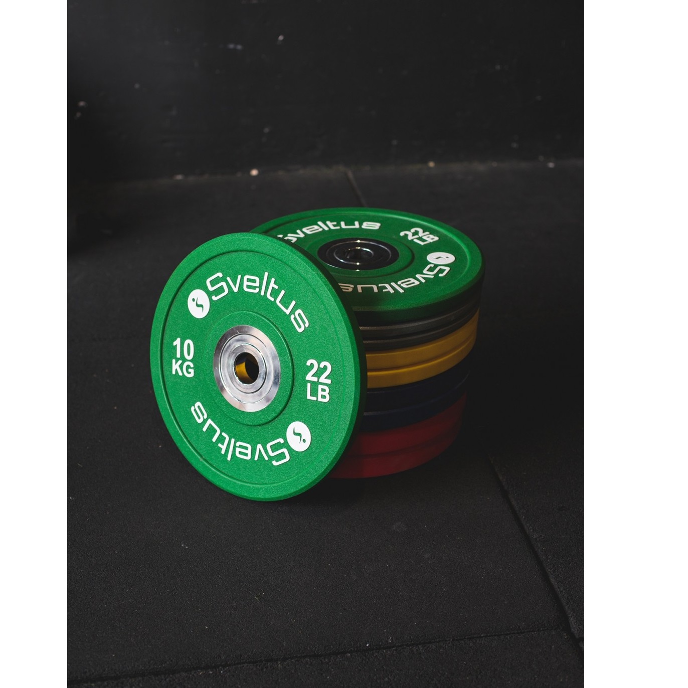 Disque Olympique - Diamètre 51mm PACK Disques Olympiques 5/10 kg Sveltus - FitnessBoutique
