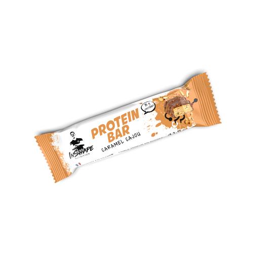 Encas Protéinés InShape Nutrition Barre Protéinée Caramel Cajou