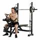  Smith Machine et Squat SM60 Half Smith Tunturi - FitnessBoutique