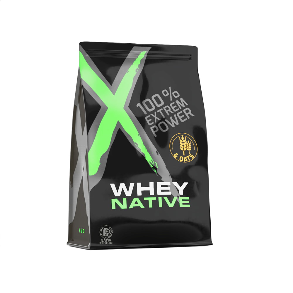 Whey Protéine Whey & Oats XNATIV Chocolat Sachet de 2,2 kg- FitnessBoutique