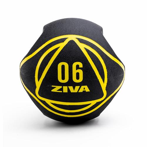Médecine Ball - Gym Ball Ziva Dual Grip Medicine Ball