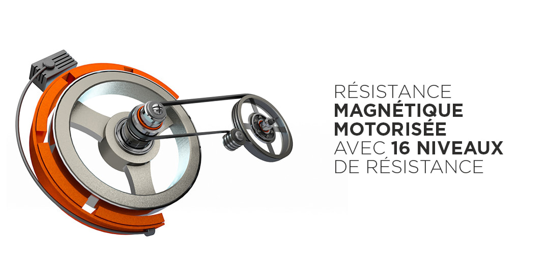 Vélo d'Appartement My Power Mp3 Moovyoo - FitnessBoutique